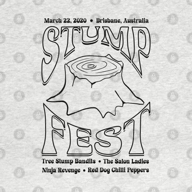 Stumpfest concert shirt - Light Colors by Cre8tiveTees